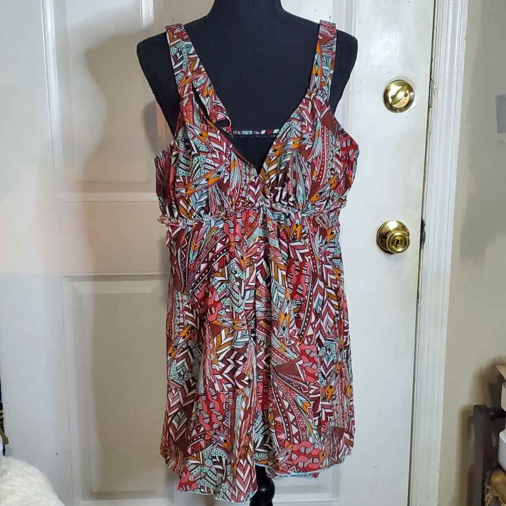 Womens One Piece Bathing suit Size 14